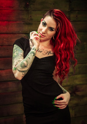 18 year old girl Kasey Chase submits to a dominant man wearing latex gloves